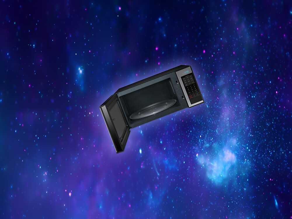 "Microwave in Space ! " by Doctor Hipster Redbubble