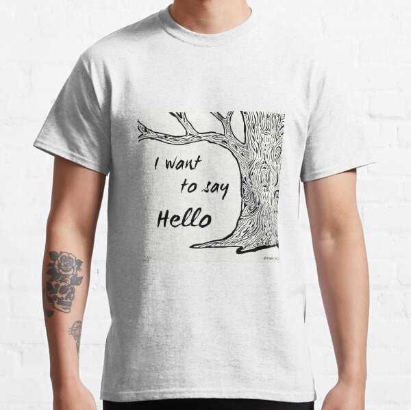 Item preview, I Want to Say Hello designed and sold by Y-F-W.