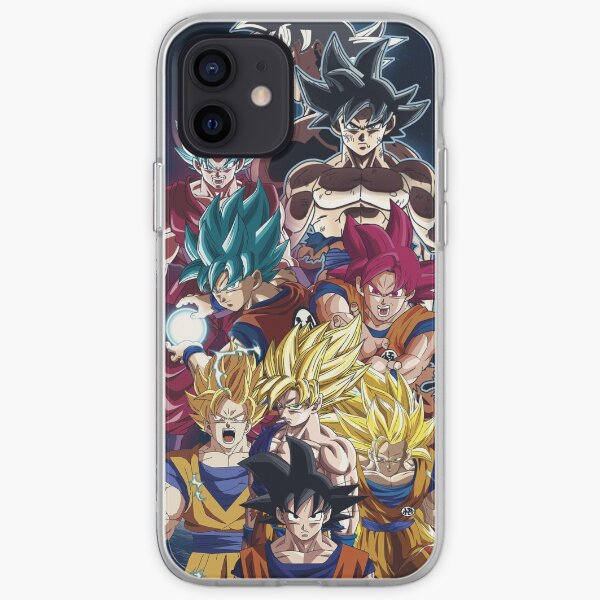 Goku Ultra Instinct Power - Goku Ultra Instinct Full Power - Goku Limit Breaker Funda blanda para iPhone