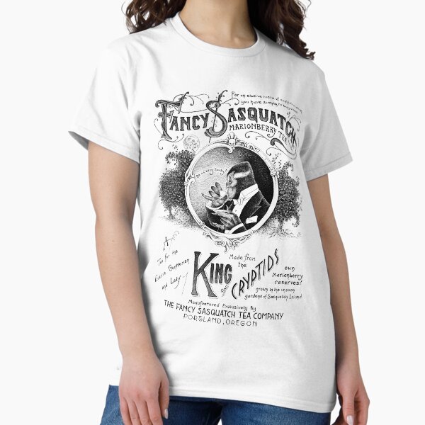 Fancy Sasquatch Marionberry Tea Classic T-Shirt