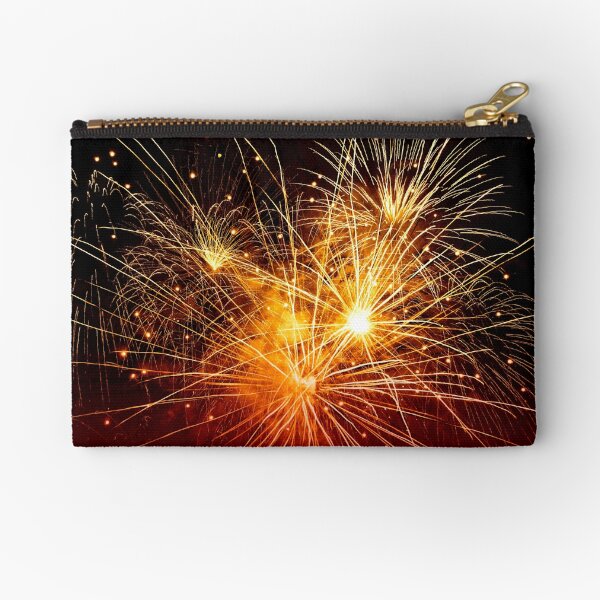 Fireworks Evening Zipper Pouch