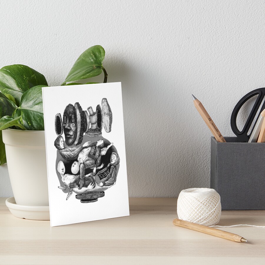 Item preview, Art Board Print designed and sold by franciscomff.