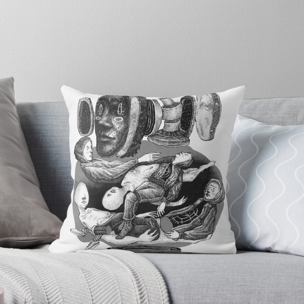 Item preview, Throw Pillow designed and sold by franciscomff.