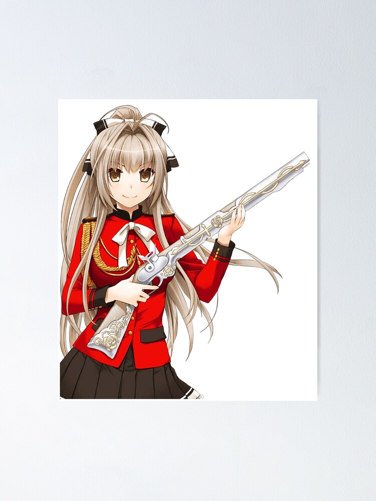 Amagi Brilliant Park Isuzu Sento Poster By Otakushomeland Redbubble