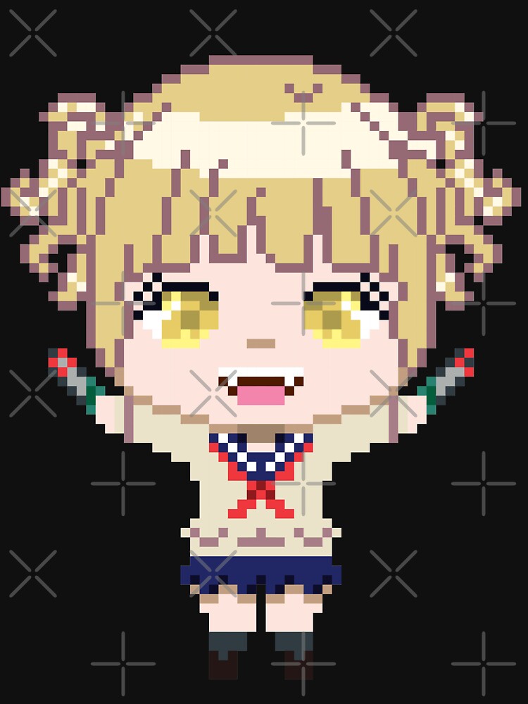 "My Hero Academia: Toga Himiko Pixel Art" T-shirt by Dirrajnoswal