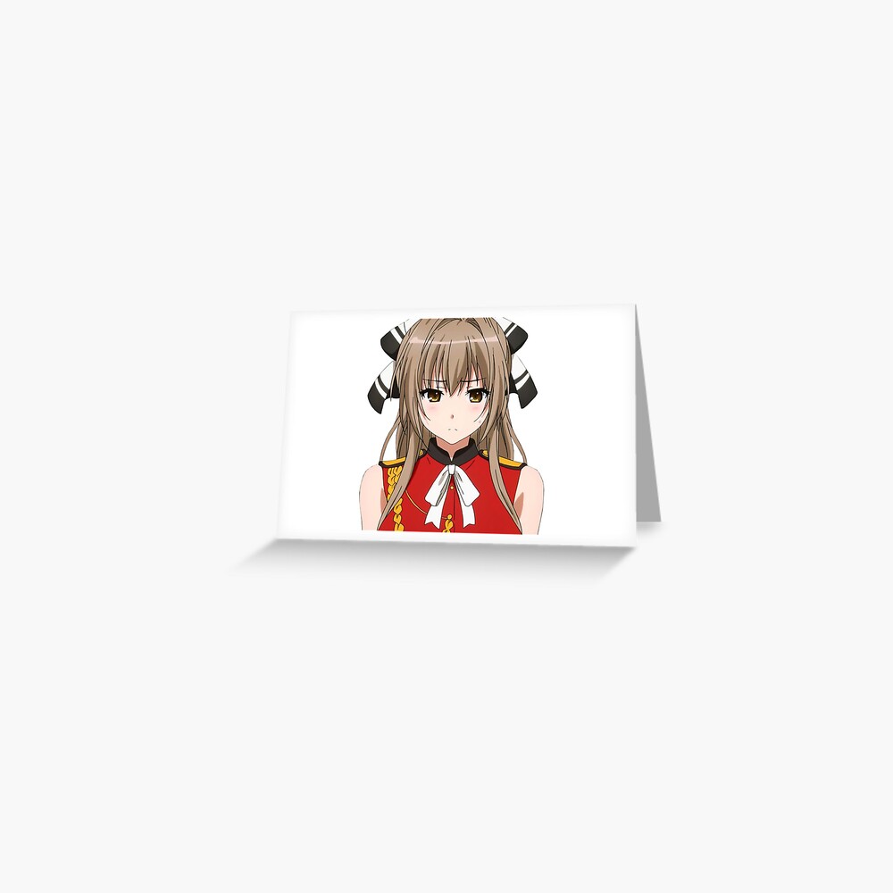 21626 AIR TCG Card Sleeve 65 67x92mm Amagi Brilliant Park Isuzu Sento 