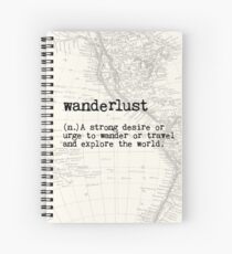 Wanderlust Spiral Notebook