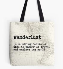 Wanderlust Tote Bag
