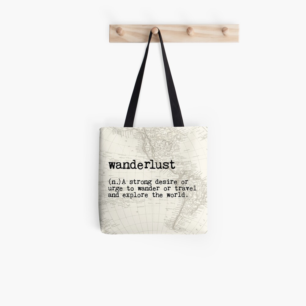 Wanderlust Tote Bag