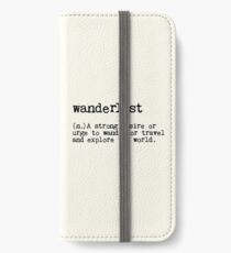 Wanderlust iPhone Wallet/Case/Skin