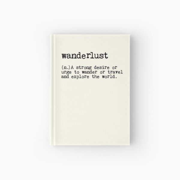 Wanderlust Hardcover Journal