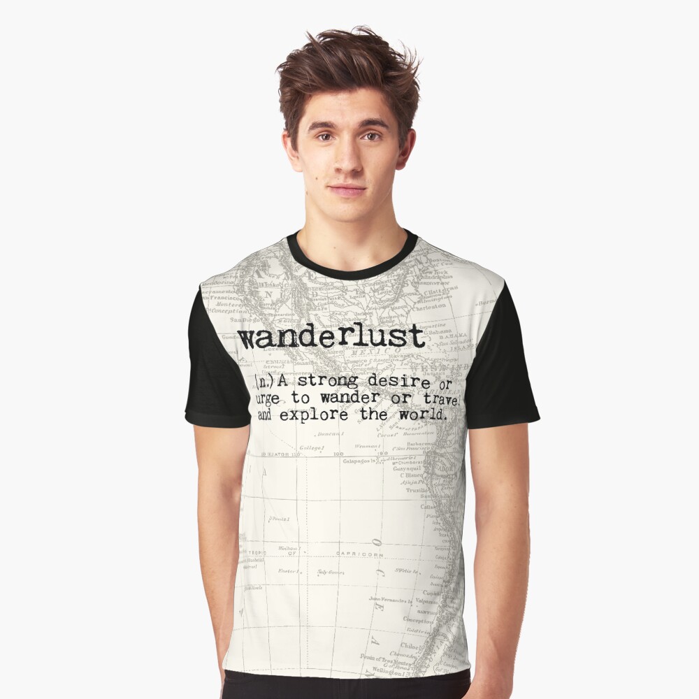 Vista previa del artículo con la obra «Camiseta gráfica», diseñado y vendido por wolfandbird.
