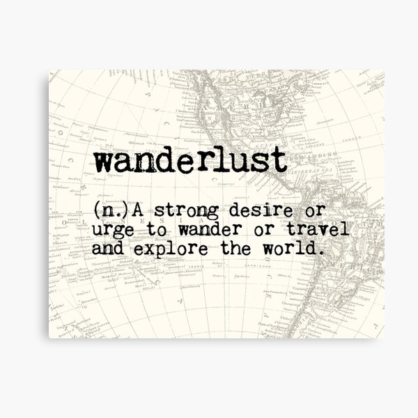 Wanderlust Canvas Print
