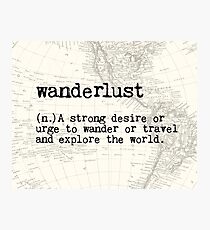 Wanderlust Photographic Print