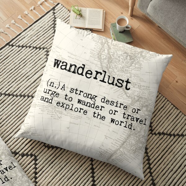 Esprit d'aventure Coussin de sol