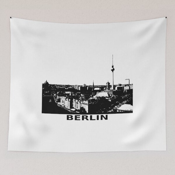 Item preview, Berlin skyline panorama designed and sold by RetroFuchs.
