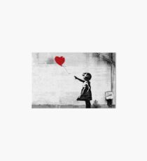 Banksy - Girl with a balloon Art Board