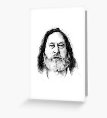 Doctor Richard Stallman Greeting Card