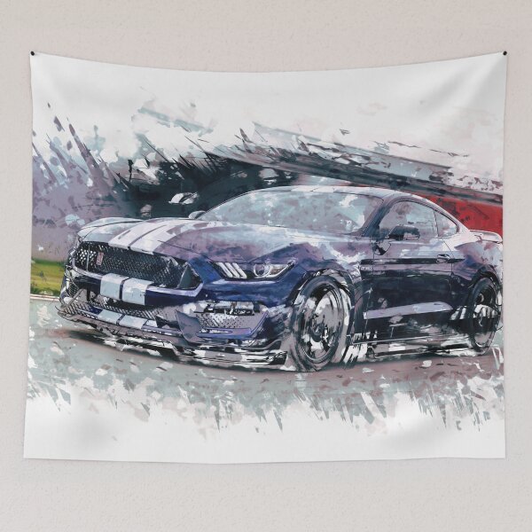 Item preview, Ford Mustang - Watercolour designed and sold by HogarthArts.