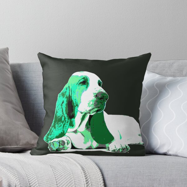 Item preview, Perro Basset Hound - Verde designed and sold by jacqs.