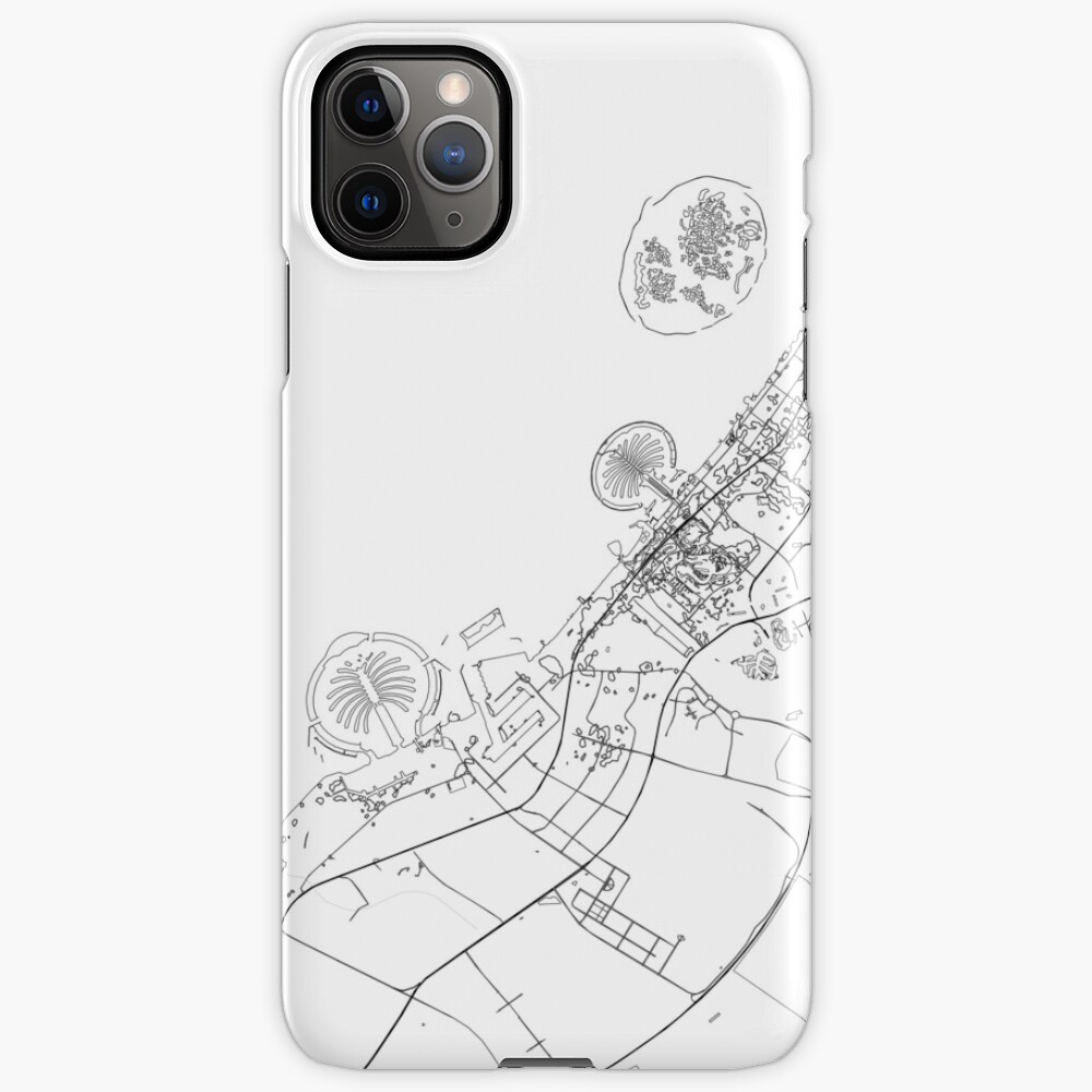 "Dubai map poster print wall art, United Arab Emirates gift printable