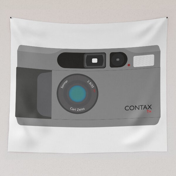 Artikelvorschau, Contax T2 Kamera - Grau entworfen und verkauft von StudioFloyd.