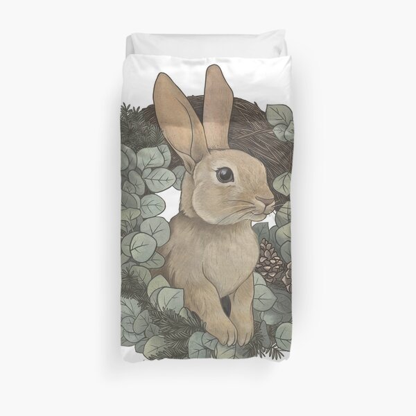 Bunny Rabbit Duvet Covers Redbubble - eco bunny roblox