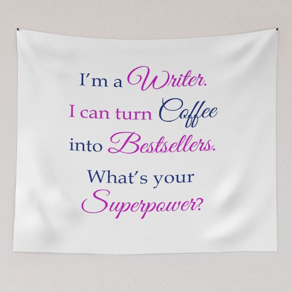 Item preview, Writer coffee into bestsellers designed and sold by Artereya.