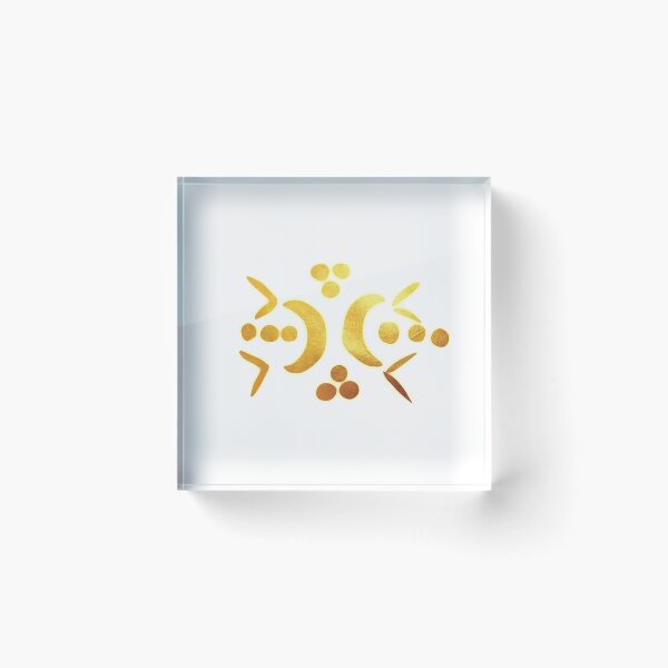 Item preview, Iceni Gold Stater Double-Crescent designed and sold by GaffaMondo.