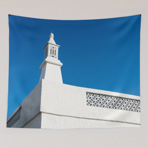 Item preview, Chimney Jewel on Jewel-toned Sky - Algarve Portugal designed and sold by Georgia Mizuleva.