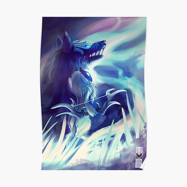 La beauté s'estompe - Loup et Agneau Poster