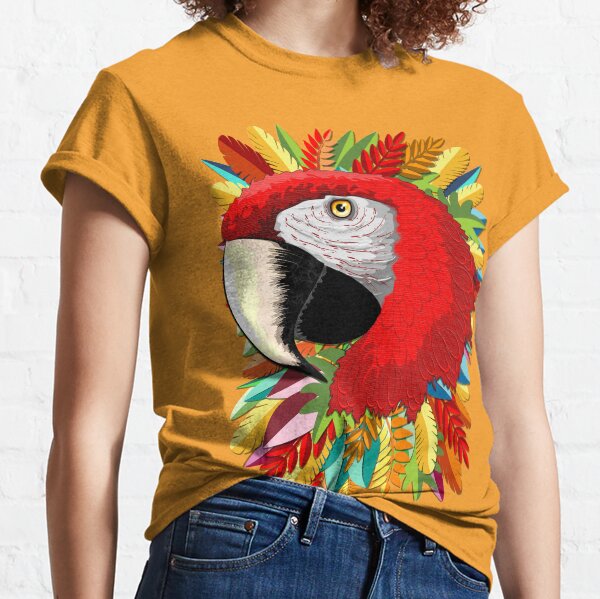 Maverick Para Mujer Camiseta colorido Loro Logan Paul youtuber Damas Top Tee Tshirt