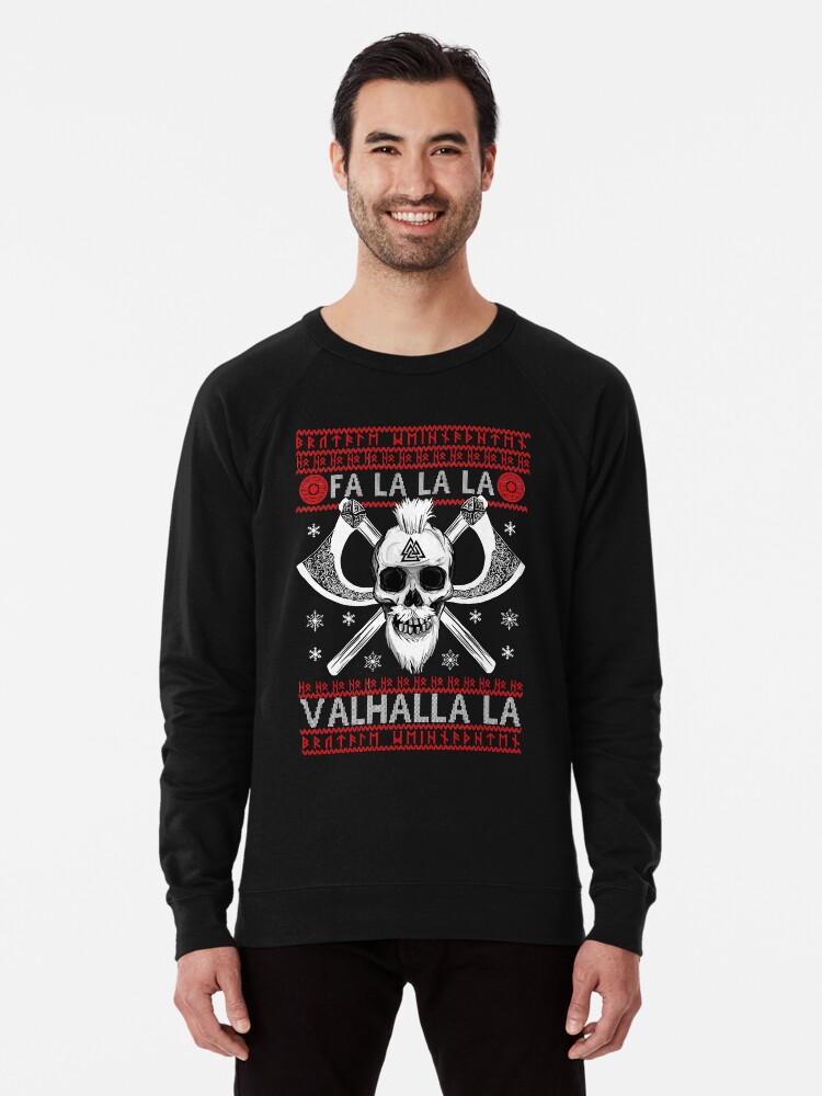 Valhalla christmas sweater 2025