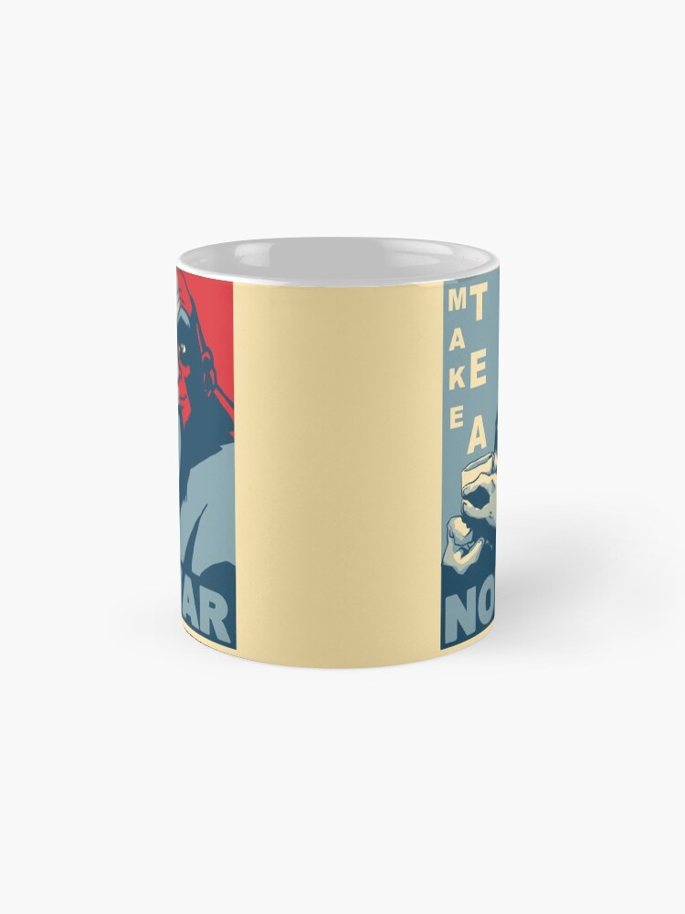 Alternate view of Iroh "Make Tea Not War" Coffee Mug