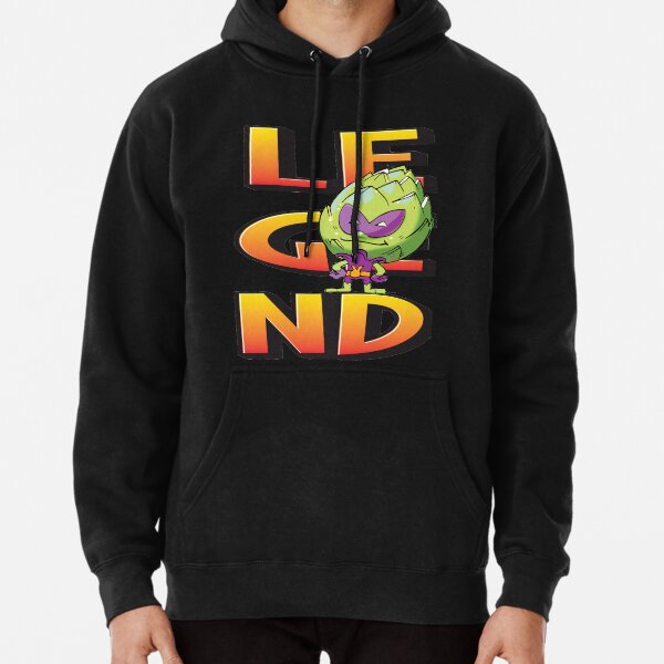 Legend Artichoke Alien The Man The Myth The Legend Funny Alien I Believe in Aliens Foodietoon Pullover Hoodie