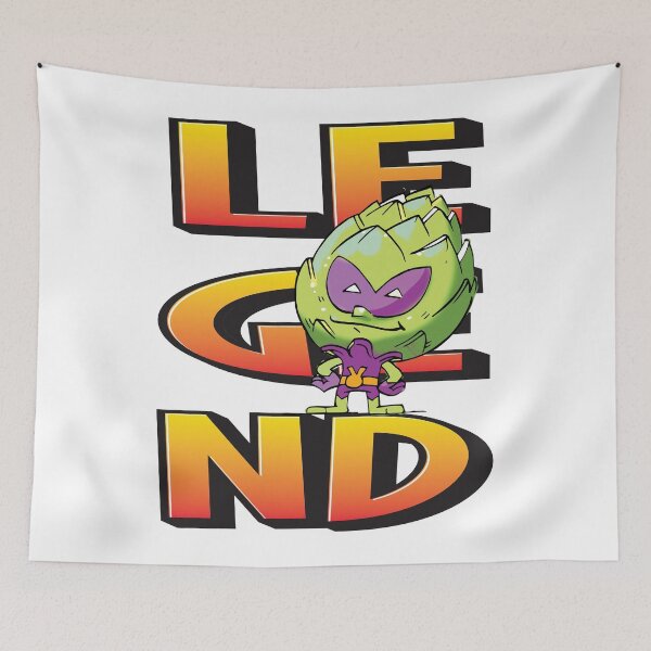 Item preview, Legend Artichoke Alien The Man The Myth The Legend Funny Alien I Believe in Aliens Foodietoon designed and sold by ProjectX23.
