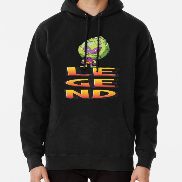 Legend Artichoke Alien The Man The Myth The Legend Funny Alien I Believe in Aliens Foodietoon Pullover Hoodie