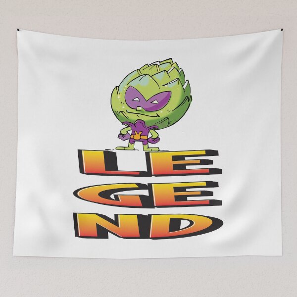 Item preview, Legend Artichoke Alien The Man The Myth The Legend Funny Alien I Believe in Aliens Foodietoon designed and sold by ProjectX23.