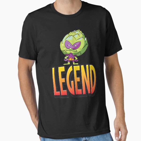 Artikel-Vorschau von Legende Artischocke Alien Der Mann Der Mythos Die Legende Lustiger Alien Ich glaube an Aliens Foodietoon, designt und verkauft von ProjectX23.
