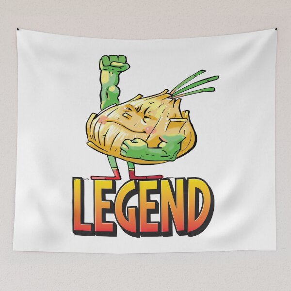 Item preview, Legend Strong Onion The Man The Myth The Legend Powerlifter Bodybuilder Foodietoon designed and sold by ProjectX23.