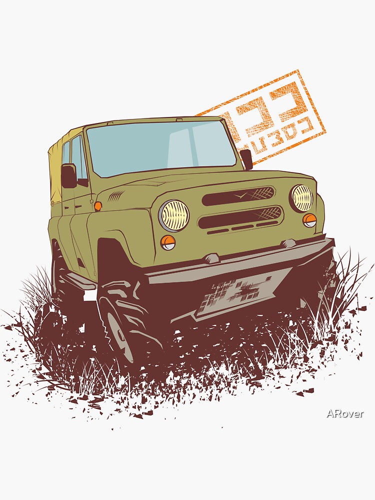 Thumbnail 3 of 3, Sticker, OffRoad 4x4 469 designed and sold by ARover.