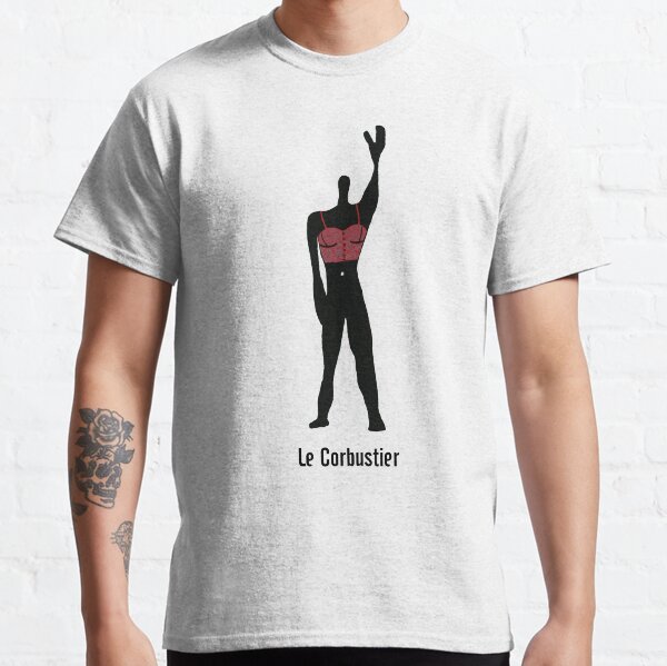 Le Corbusier Bustier Camiseta clásica