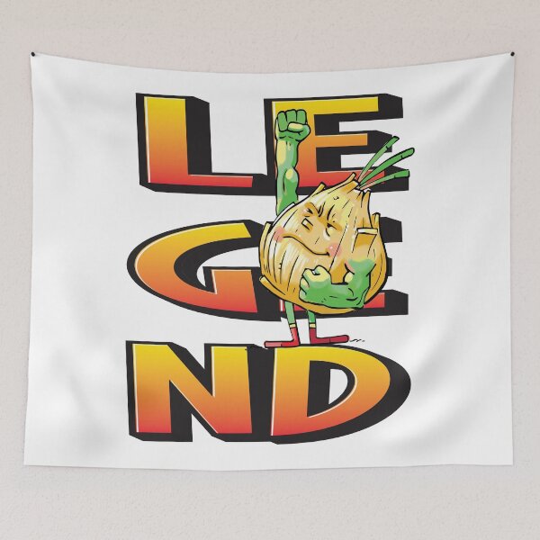 Item preview, Legend Strong Onion The Man The Myth The Legend Powerlifter Bodybuilder Foodietoon designed and sold by ProjectX23.