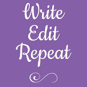 Artwork thumbnail, Write, Edit, Repeat by JDJDesign