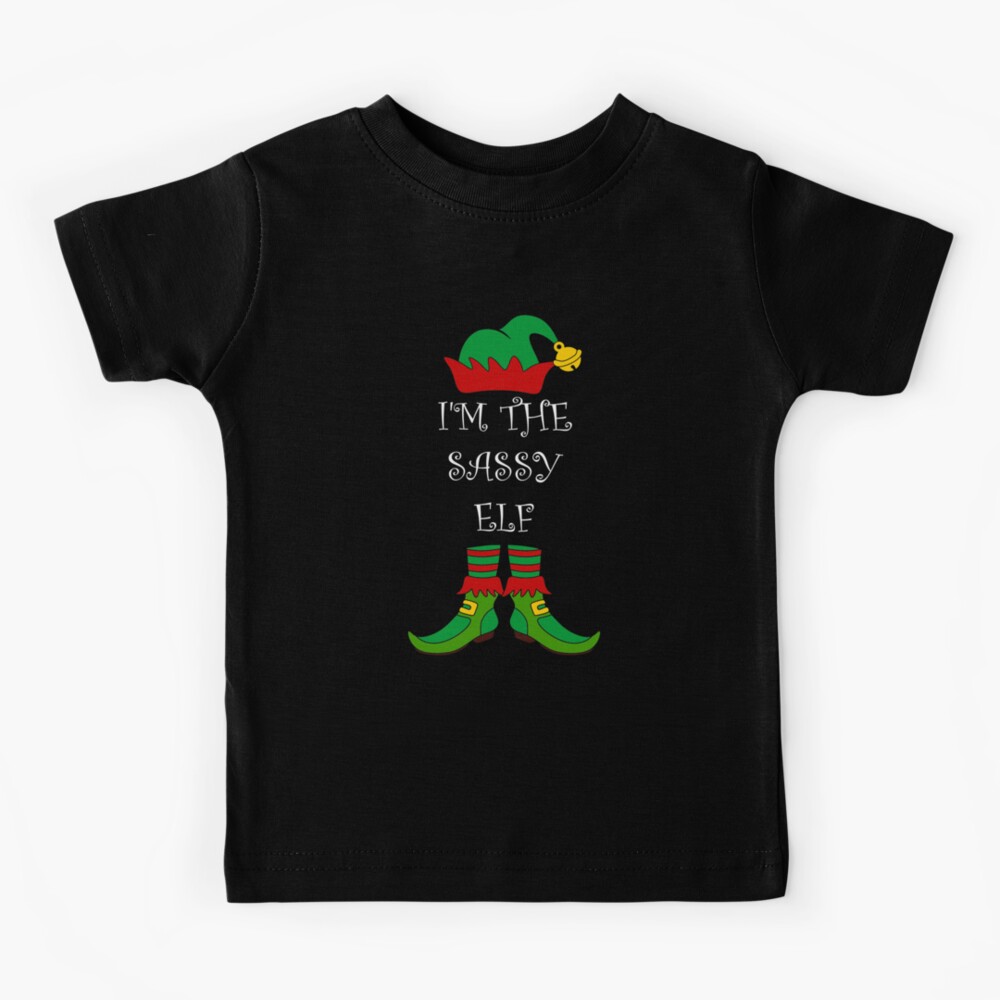 Sassy Elf Kids T Shirt By Sofiiahrih Redbubble - elf roblox outfit