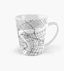 Shanghai map poster print wall art, China gift printable, Home and Nursery, Modern map decor for office, Map Art, Map Gifts Tall Mug