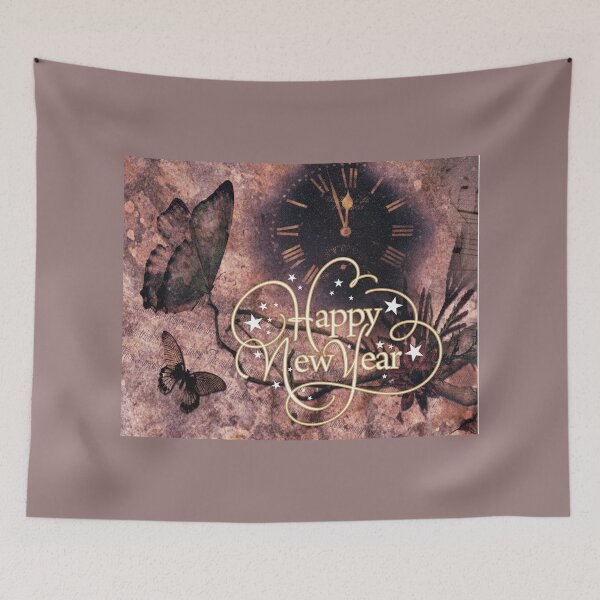 Item preview, Happy New Year clock - new beginnings designed and sold by Carrie_Anne_Designs.
