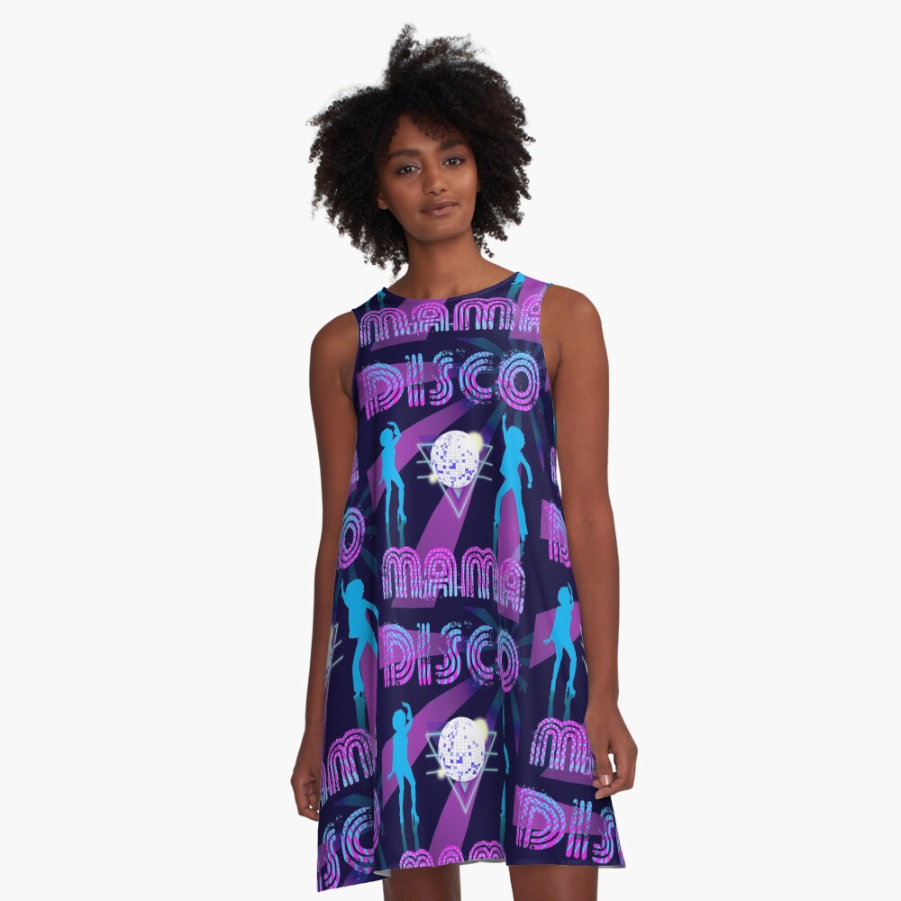 retro disco dress