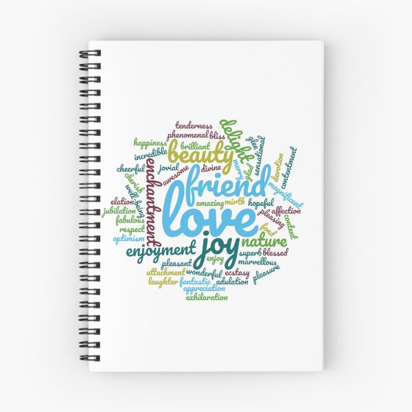 Item preview, Friendship and love wordcloud designed and sold by Carrie_Anne_Designs.