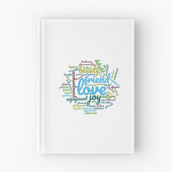 Item preview, Friendship and love wordcloud designed and sold by Carrie_Anne_Designs.
